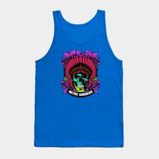 NATIVE AMERICAN RETRO Tank Top